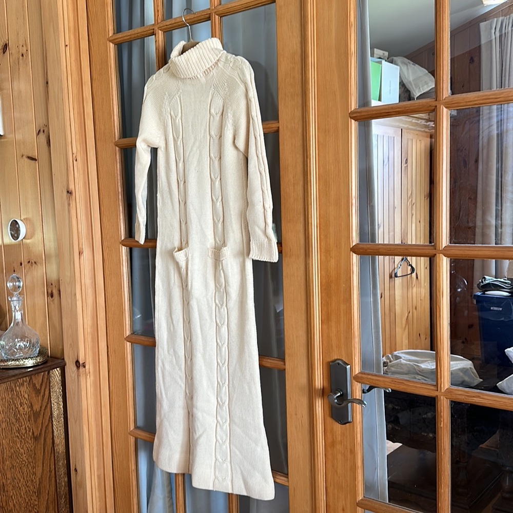 Vintage 1950s Bonwit Teller Maxi Dress XS